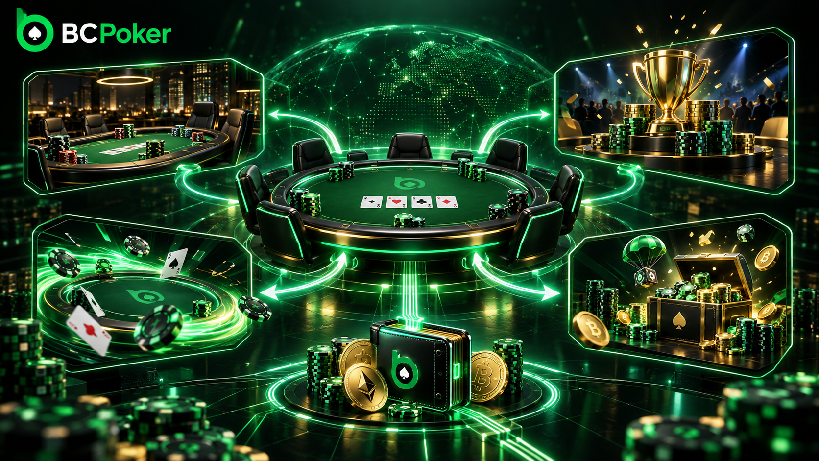 BCPoker poker formats cash games tournaments
