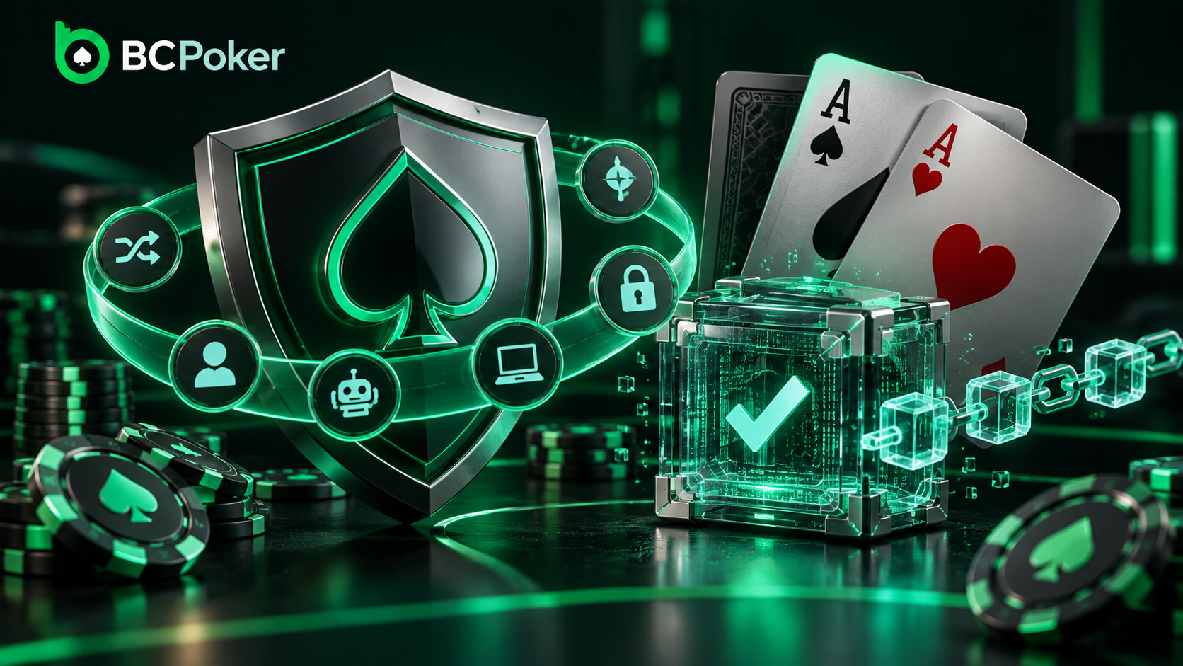 BCPoker BC Shield six-layer protection